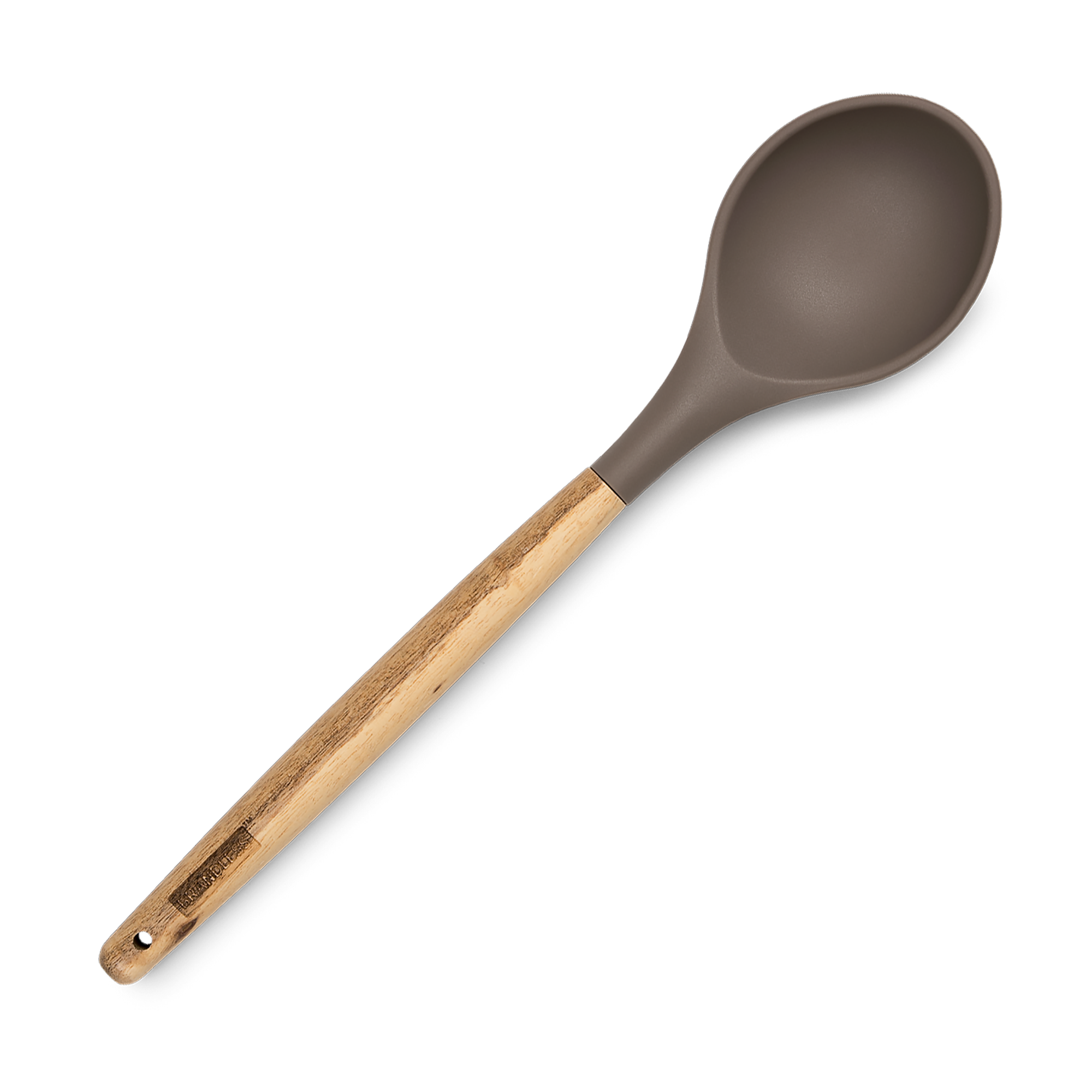 Product photo, silicone serving spoon.