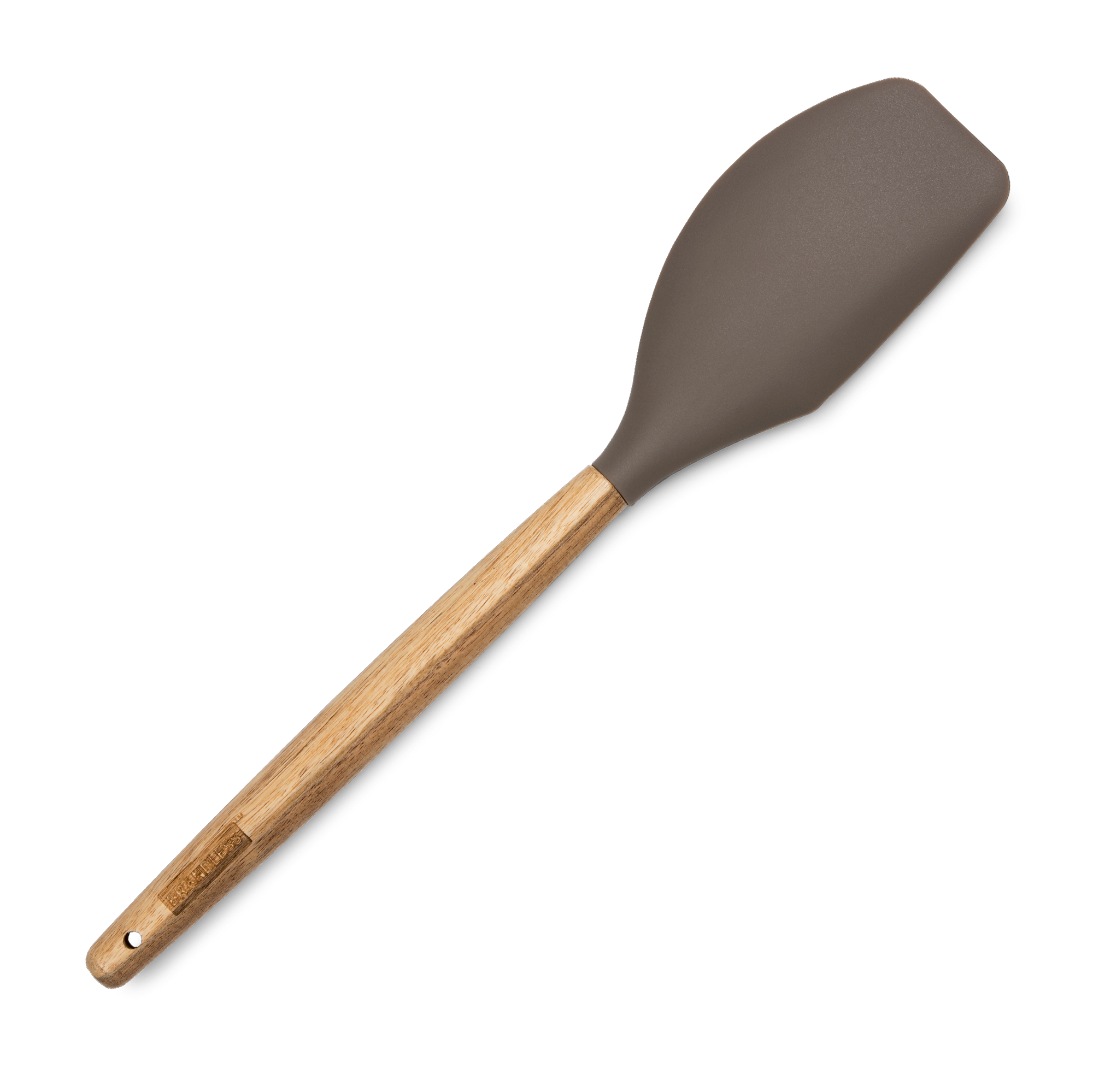 Product photo, silicone spatula, side view