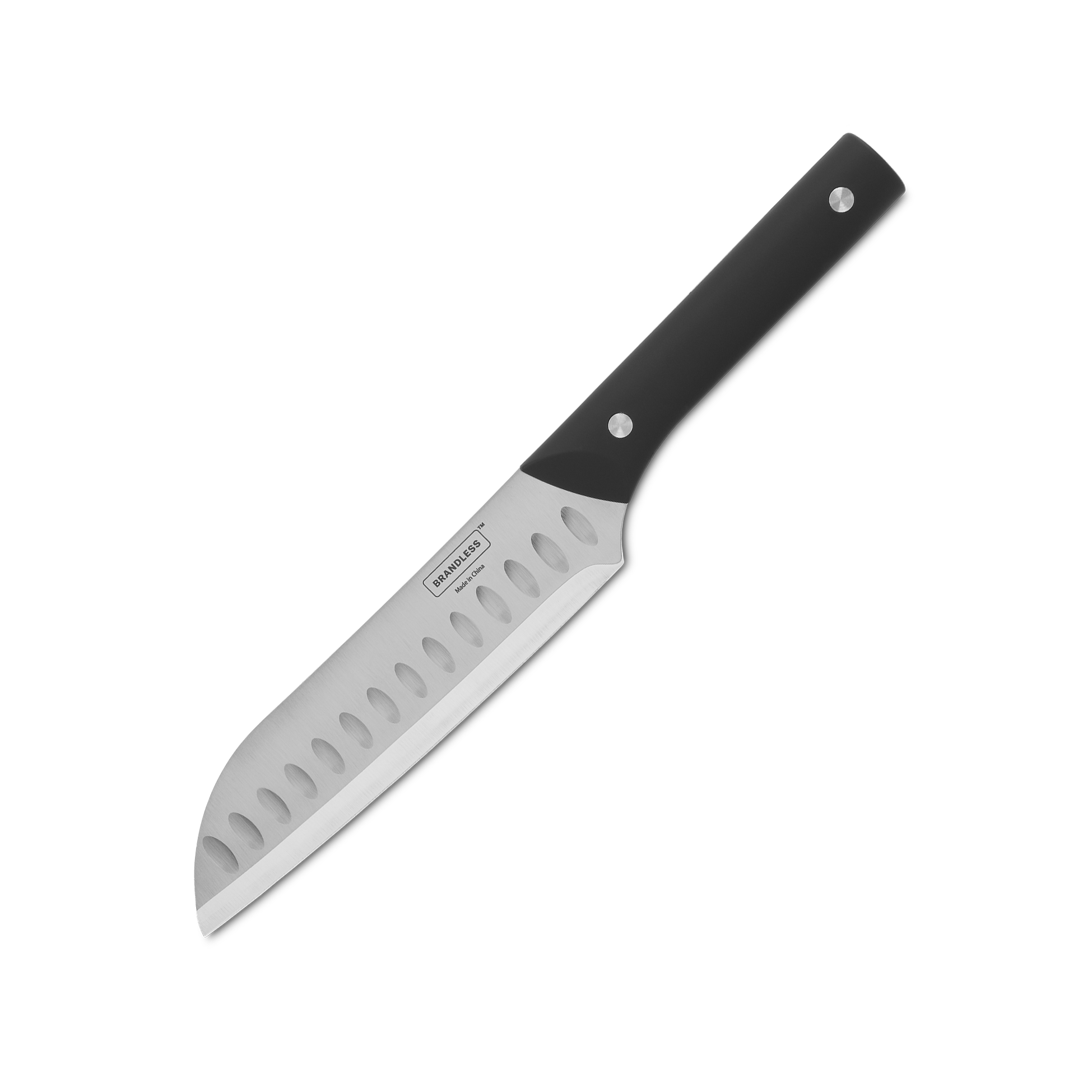Product photo, santoku knife.